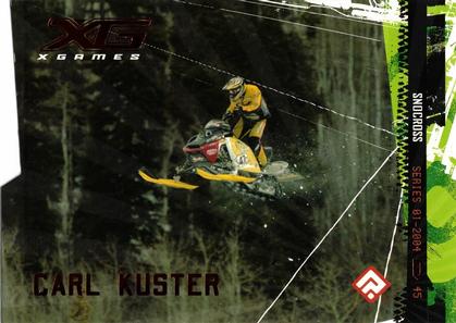 2004 Pro Core Sports X Games #45 Carl Kuster Front